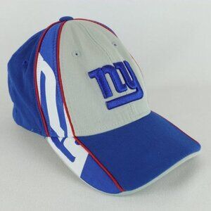 Reebok NFL Equipment NY Giants Unisex Adult Blue Gray Baseball Hat